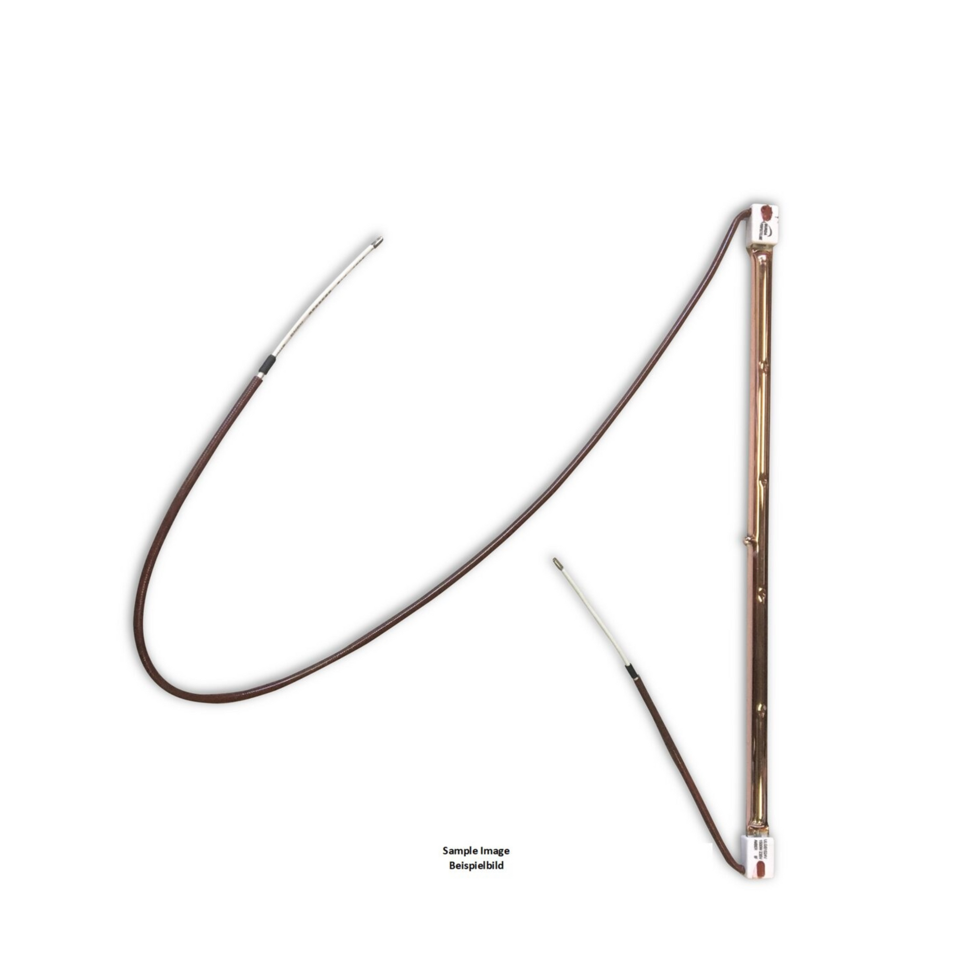 Burda Infrarotröhre ULG2001V, Ersatzteil für Infrarotstrahler, Bruttogewicht 1 kg.