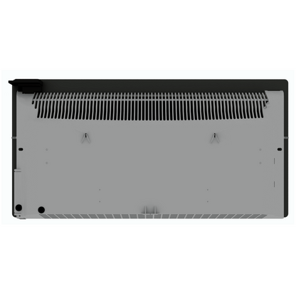 Hybridheizung Climastar Avant Touch in Dark Natura mit 2000 W Heizleistung, 50 x 100 cm, Wandmontage.