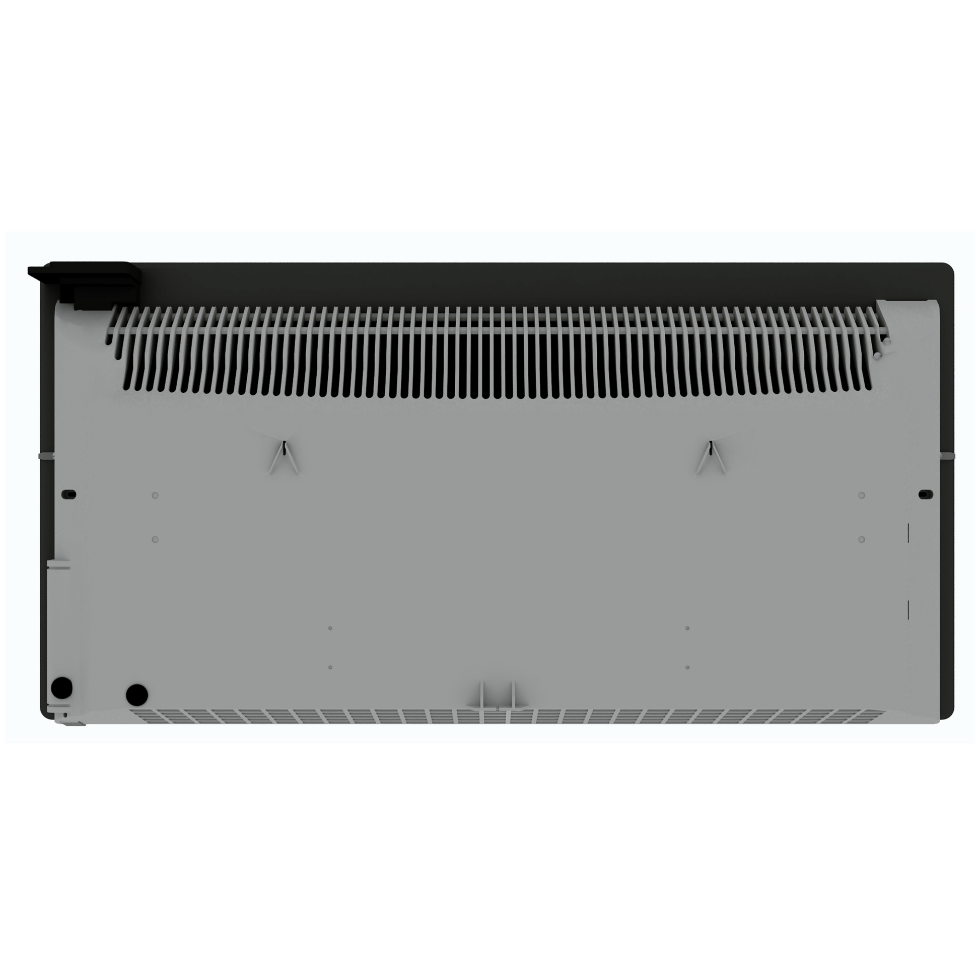 Climastar Avant Touch Infrarotheizung 2000 W in Terra Limestone mit programmierbarem Thermostat und Wandmontage.