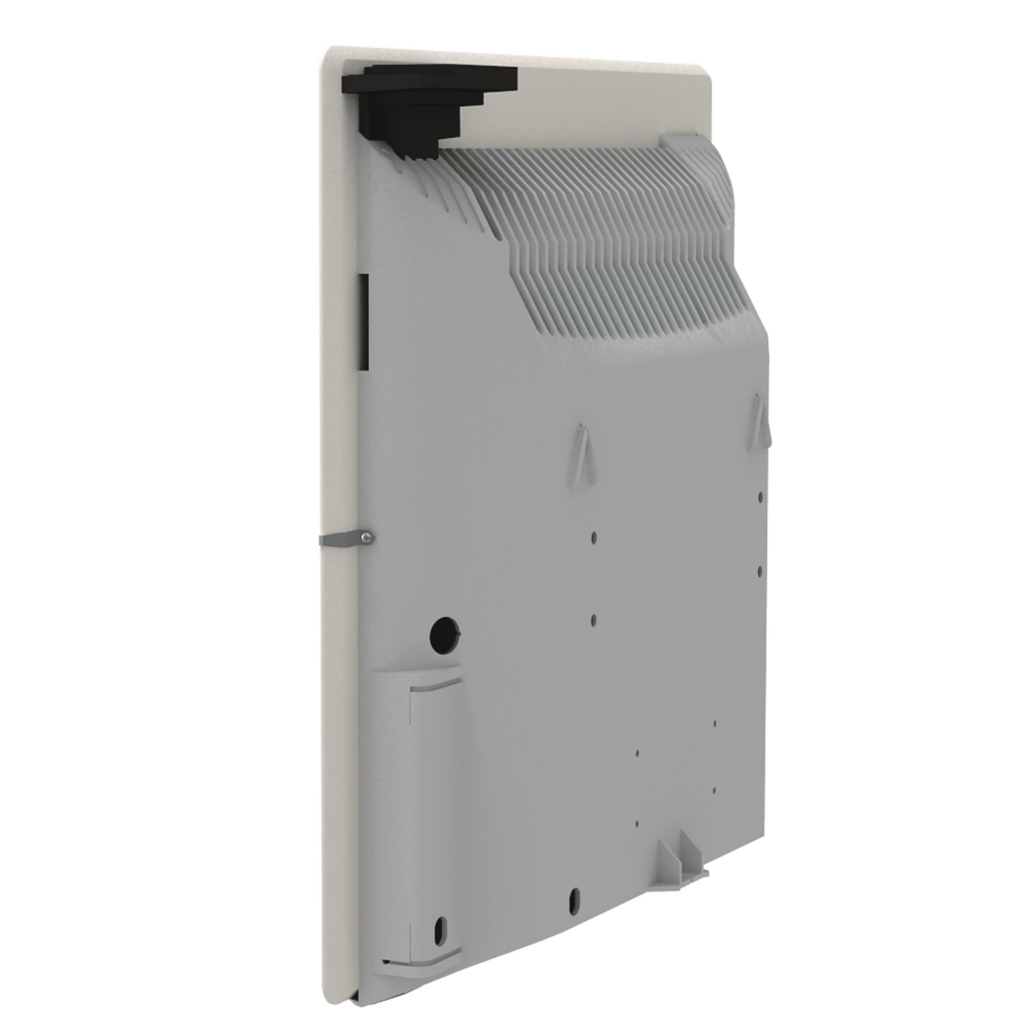 Climastar Avant Touch 800 W weisse Quarzheizung, Hybridheizung, 50 x 50 cm, energiesparend mit Frostschutz.