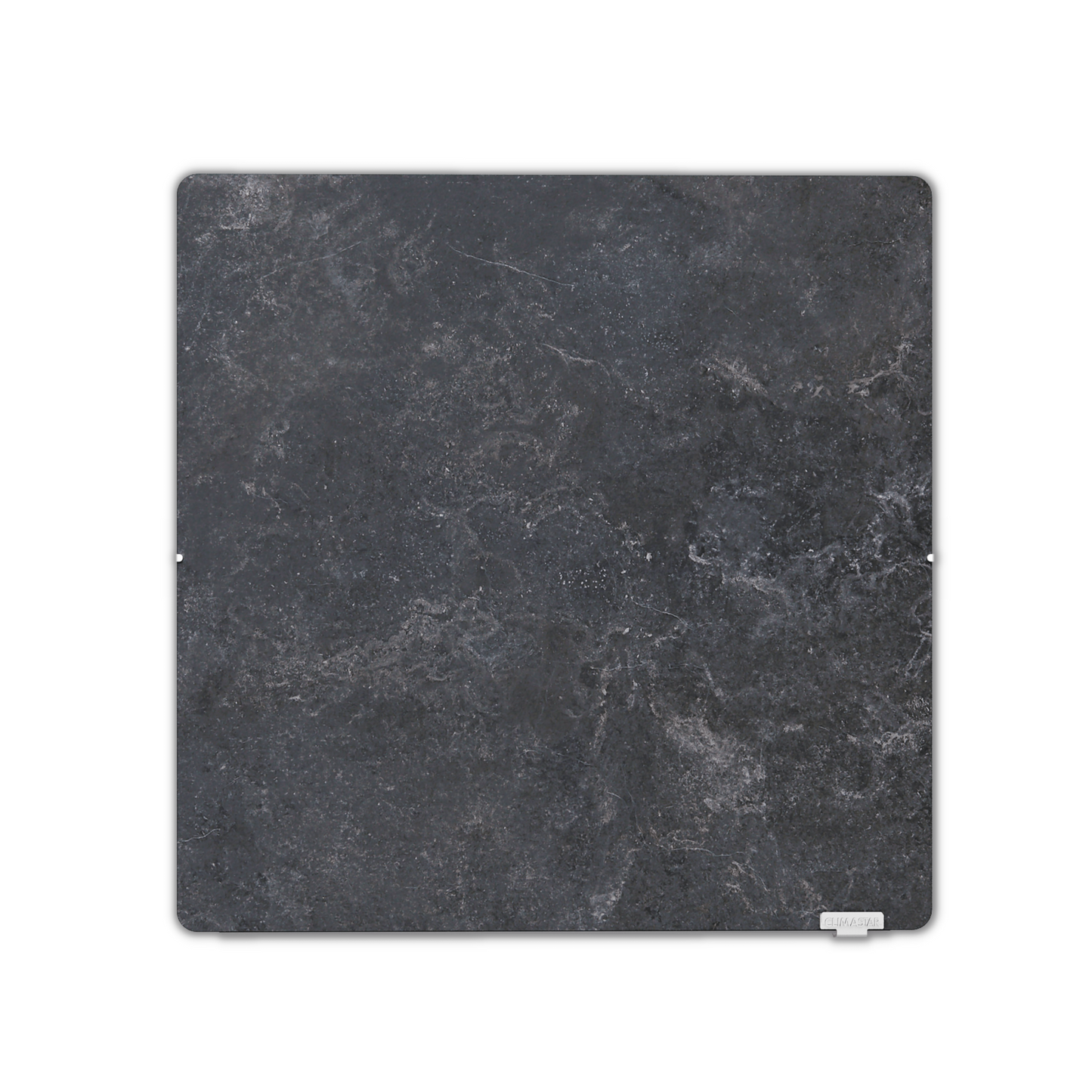 Climastar Avant Touch Infrarot-Heizpanel in Dark Natura, 800W, 50x50cm, mit WiFi-fähigem Thermostat.