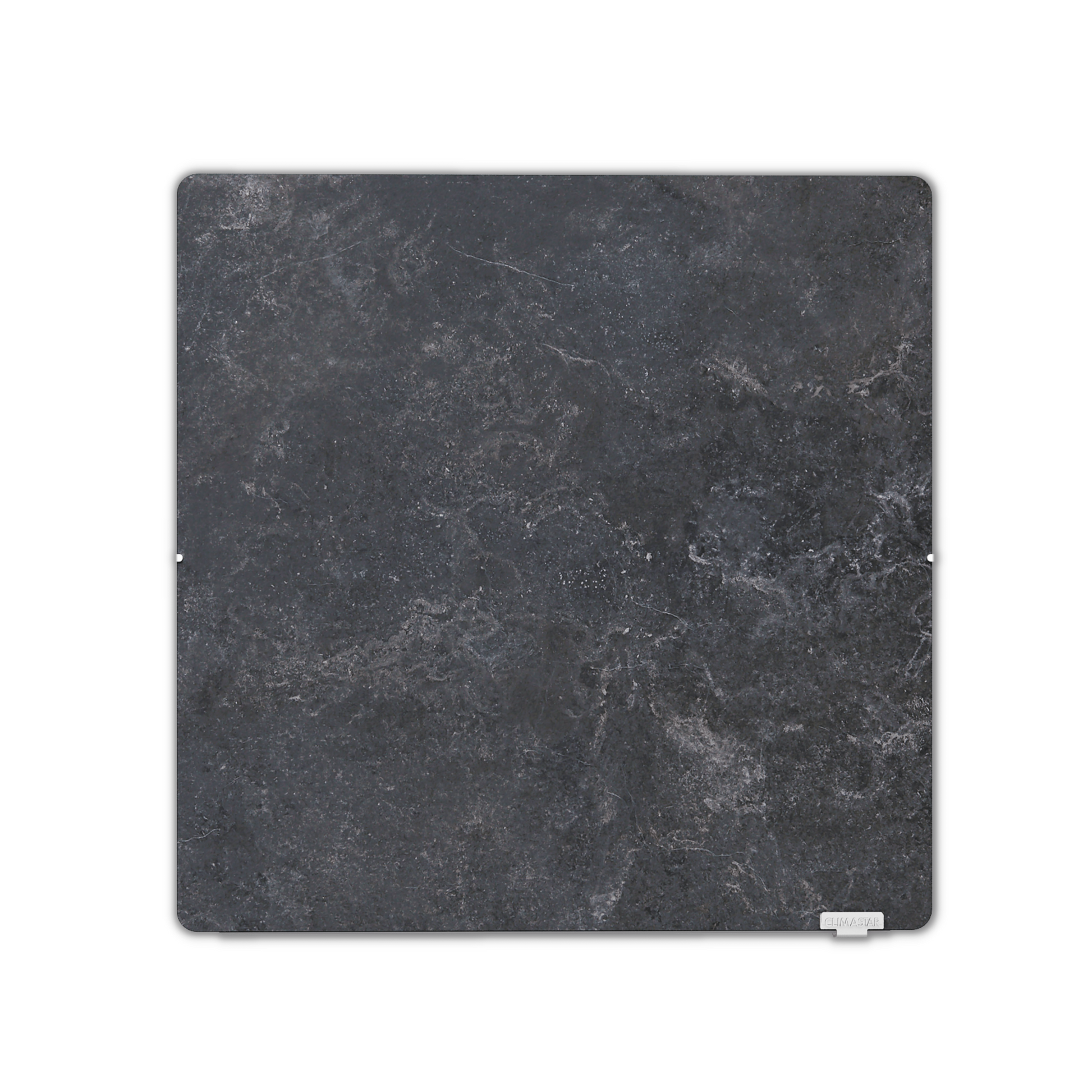 Climastar Avant Touch Infrarot-Heizpanel in Dark Natura, 800W, 50x50cm, mit WiFi-fähigem Thermostat.