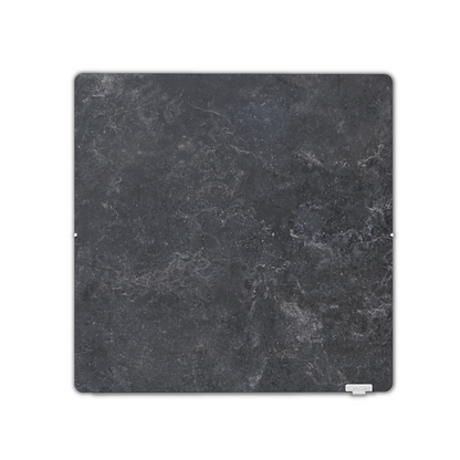 Climastar Avant Touch Infrarot-Heizpanel in Dark Natura, 800W, 50x50cm, mit WiFi-fähigem Thermostat.