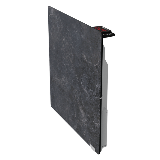 Climastar Avant Touch Heizpanel in Dark Natura, 800W, 50x50cm mit WiFi-fähigem Thermostat