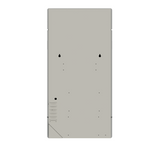 Climastar Avant WiFi Heizpanel mit Hybridtechnologie und programmierbarem Thermostat in Terra Limestone, 1300 W.
