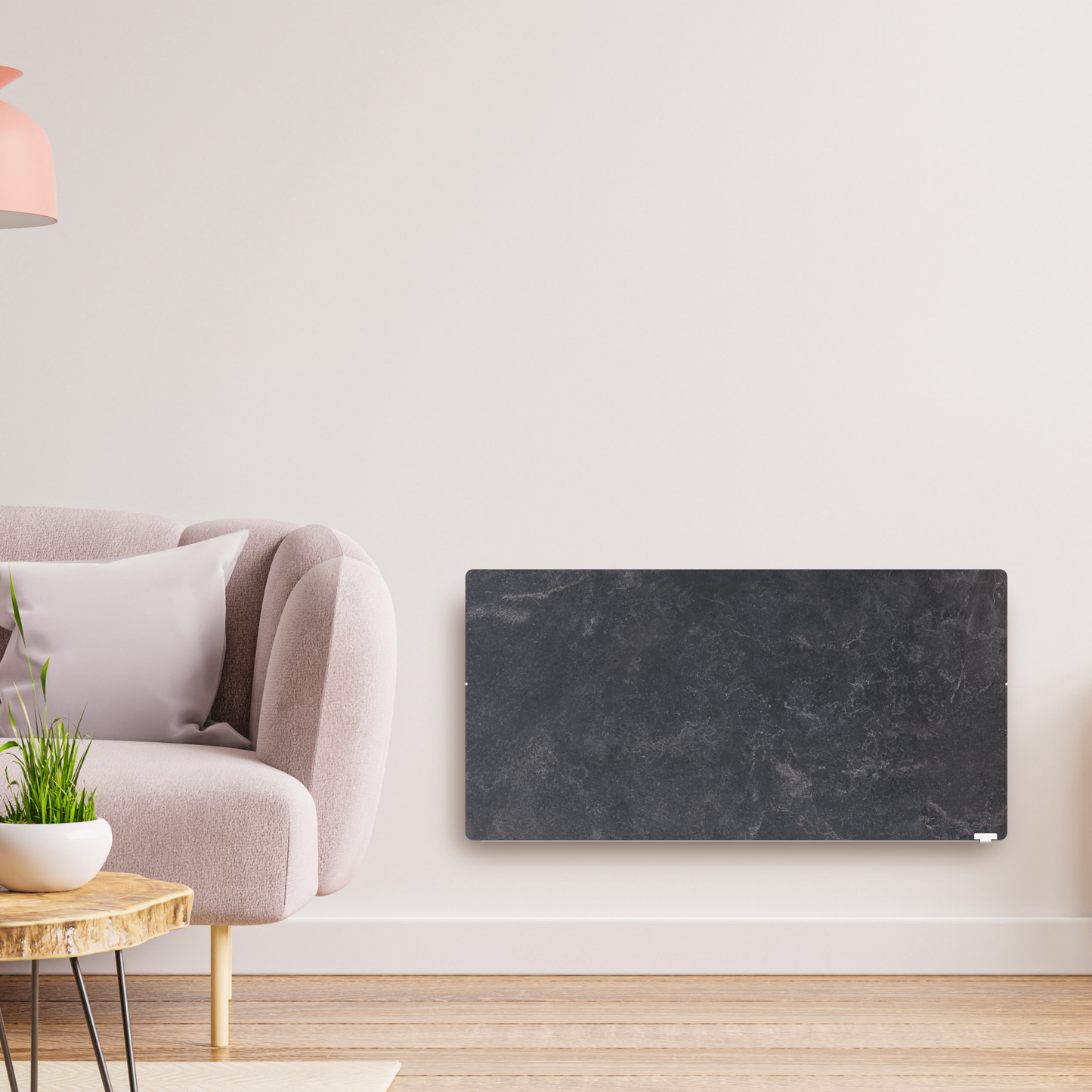 Climastar Avant WiFi Heizpaneel 2000 W, hybrid, 50 x 100 cm, Holzoptik, Wandmontage, energieeffizient.