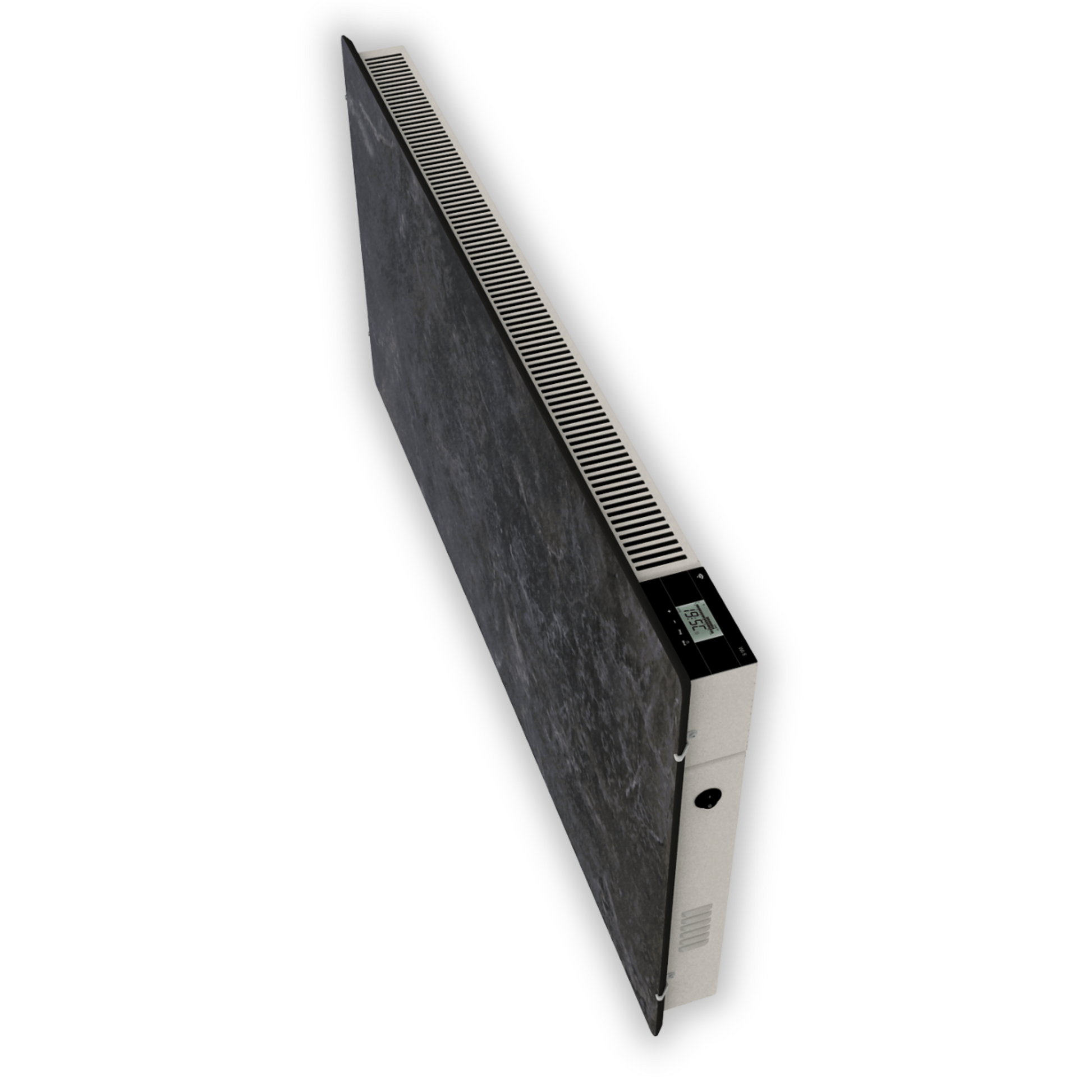 Climastar Avant WiFi 2000 W Hybridheizung mit Steinoberfläche in der Grösse 50 x 100 cm, programmierbar und energieeffizient.