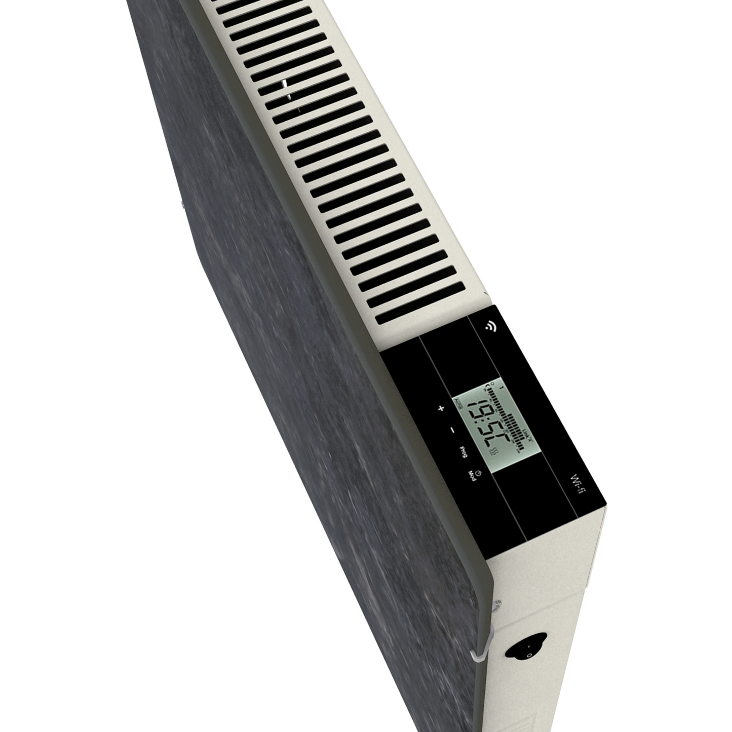 Climastar Avant WiFi Heizung 2000 W in Dark Natura, hybrid, 50 x 100 cm, programmierbar, optimal für Raumkomfort.