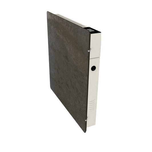 Climastar Avant WiFi Heizung 800 W, 50 x 50 cm, Terra Limestone mit programmierbarem Thermostat und Frostschutz.