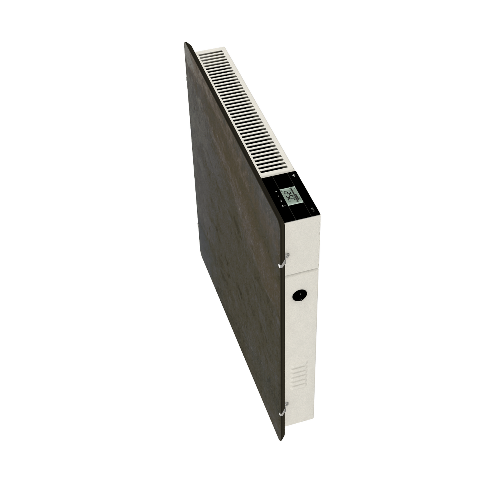 Climastar Avant WiFi 800 W Heizpanel in Terra Limestone, 50 x 50 cm, energieeffizient mit programmierbarem Thermostat.