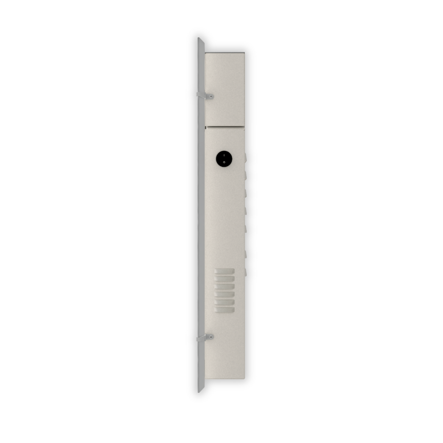 Climastar Avant WiFi Elektroradiator 800 W, hybrid, 50 x 50 cm, Wandmontage, mit WiFi-Thermostat.