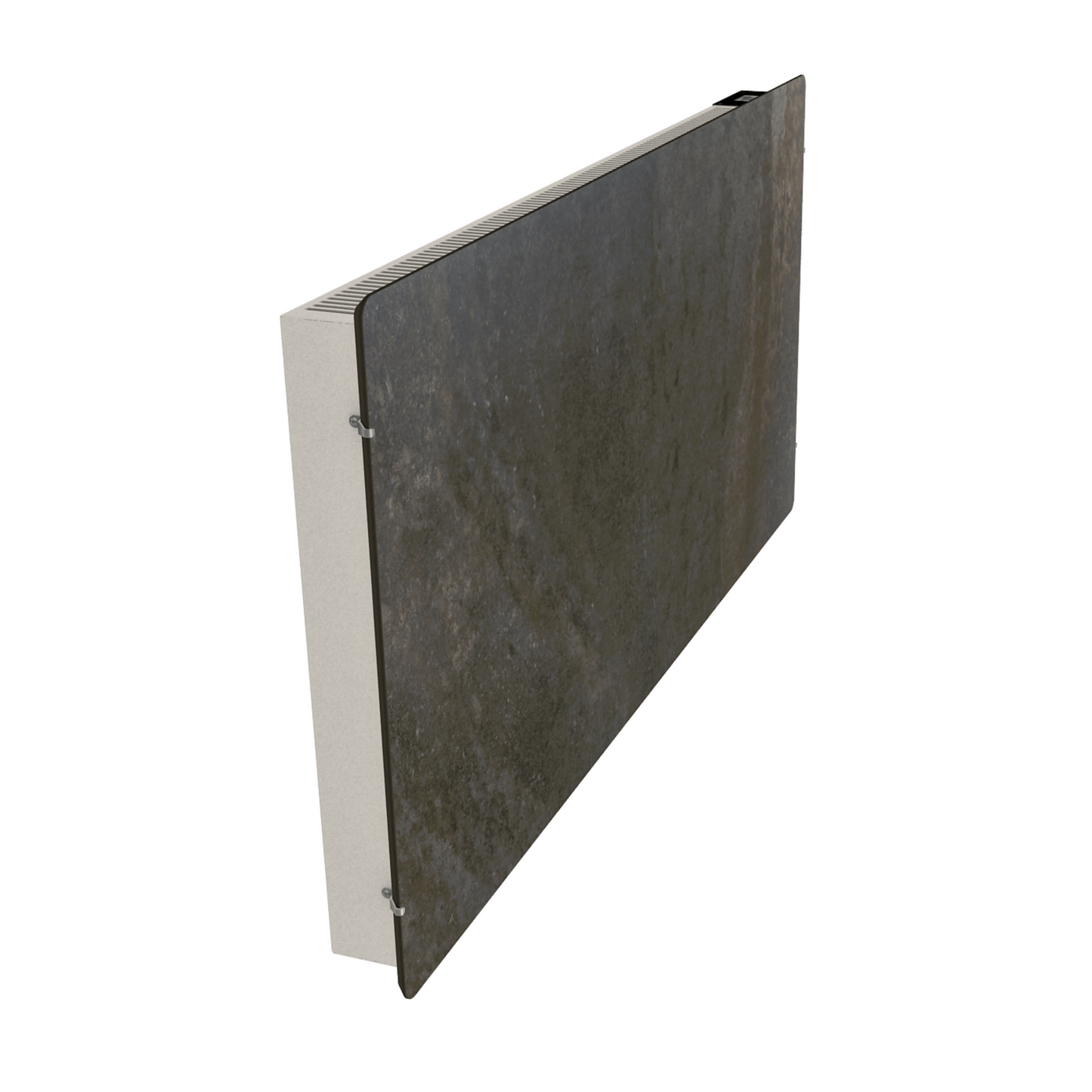 Hybridheizkörper Climastar Avant WiFi in Terra Limestone, 2000 W, 50 x 100 cm, programmierbarer Thermostat.