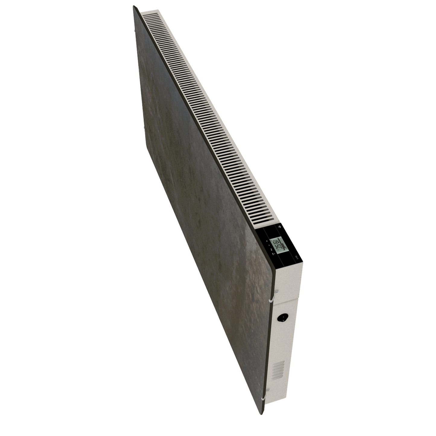 Climastar Avant WiFi 2000 W Hybridheizung in Terra Limestone, 50 x 100 cm, programmierbarer Thermostat.