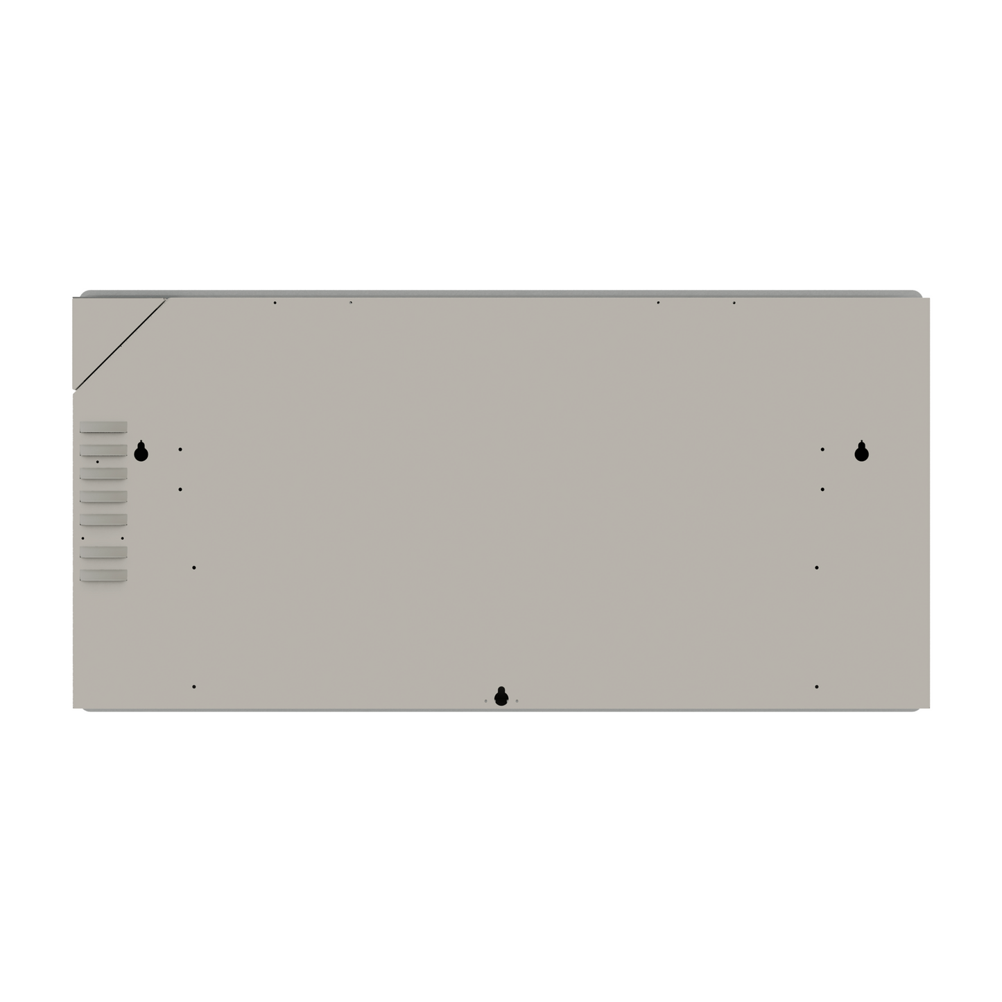 Climastar Avant WiFi Infrarot-Heizung 2000 W in Terra Limestone, 50 x 100 cm, programmierbarer Thermostat, Wandmontage.