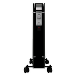 Climastar Optimax Dark Natura Infrarotheizung mit Aluminiumgriff, 1000-2000 Watt und integriertem Thermostat.