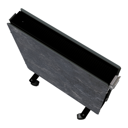 Climastar Optimax Dark Natura Infrarotheizung in drei Farben, mit integriertem Thermostat, 1000-2000 Watt Leistung.