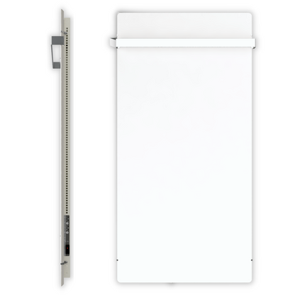 Climastar Slim BIG 800 Handtuchtrockner in Weissquarz, ideal für Badezimmer, 50x100 cm, 800 Watt Heizleistung.