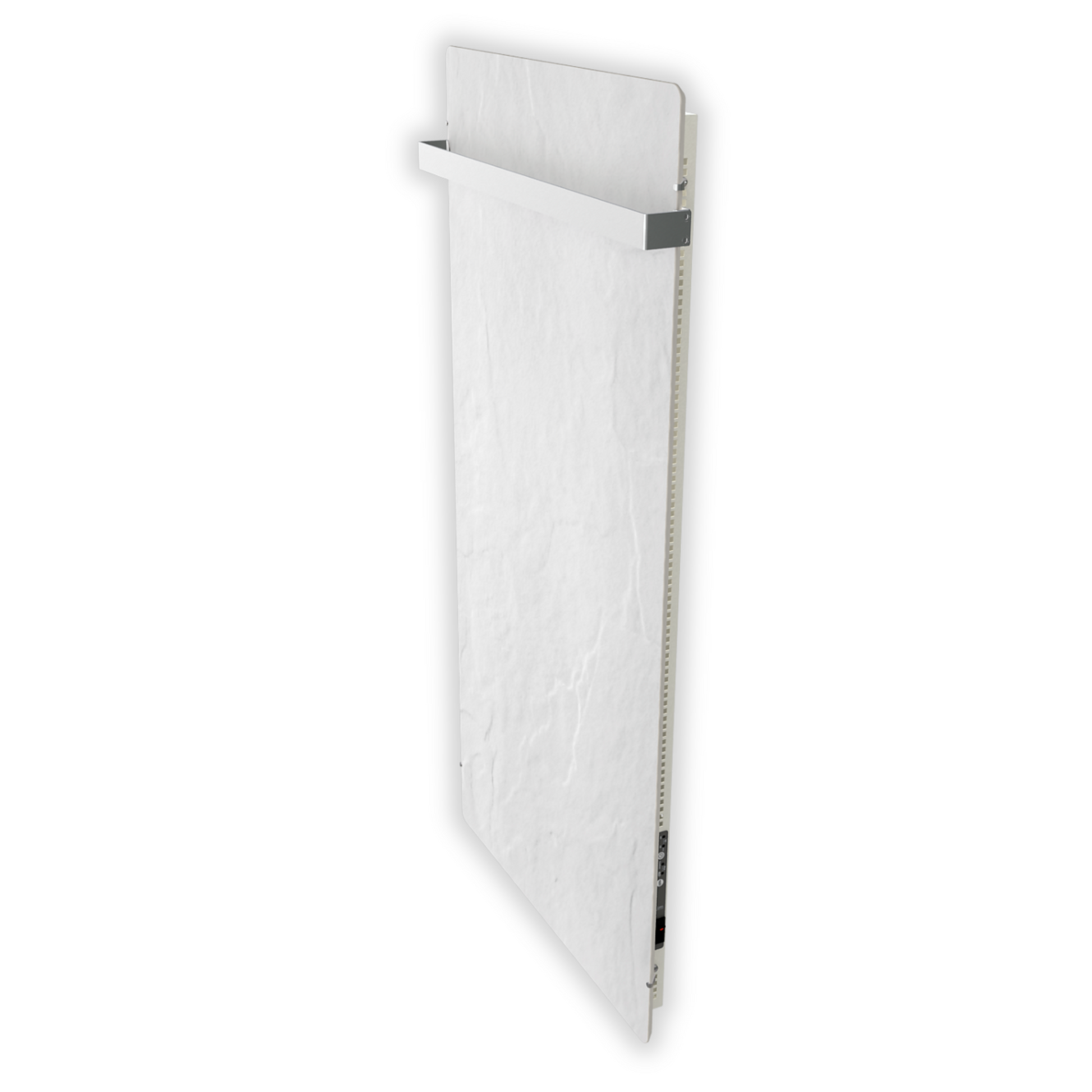 Climastar Slim BIG 800 Toalleros in attraktivem Stein-Design, ideal für Badezimmer mit Handtuchhalter.