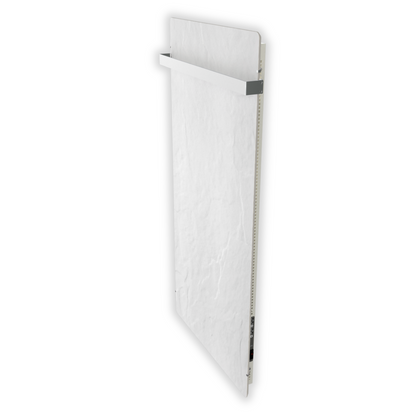 Climastar Slim BIG 800 Toalleros in attraktivem Stein-Design, ideal für Badezimmer mit Handtuchhalter.