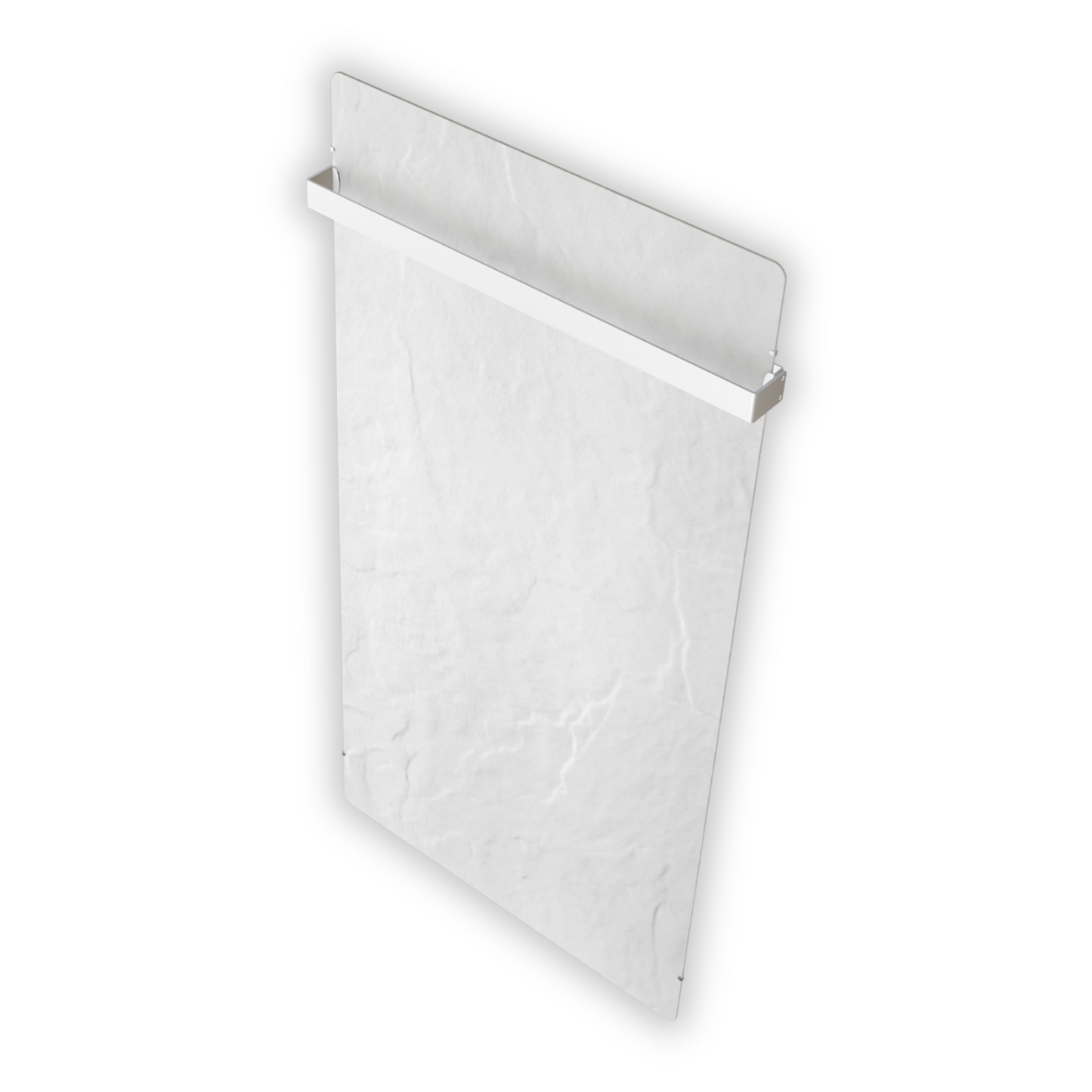 Climastar Slim BIG 800 Toalleros in Geschmackvollem Stein-Design für badezimmer mit Handtuchhalter.