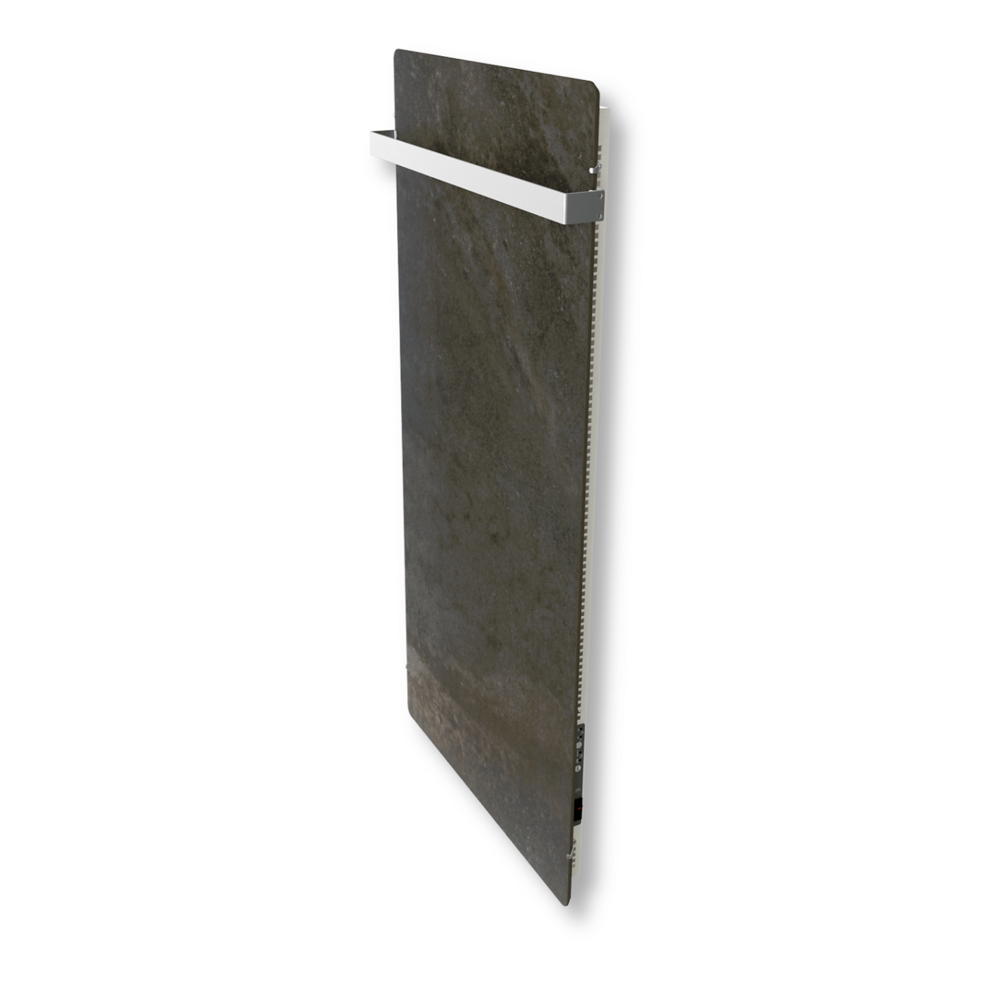 Climastar Slim BIG 800 Toalleros in Terra Limestone, handtuchtrockner mit elegantem Stein-Design für Badezimmer.