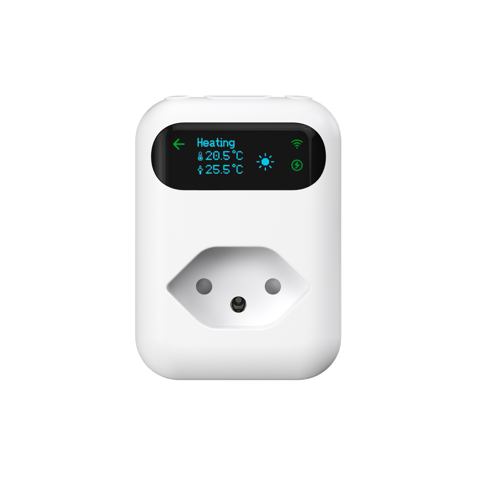 ecoQ SPT – smarter Steckdosenthermostat zum Heizen & Kühlen