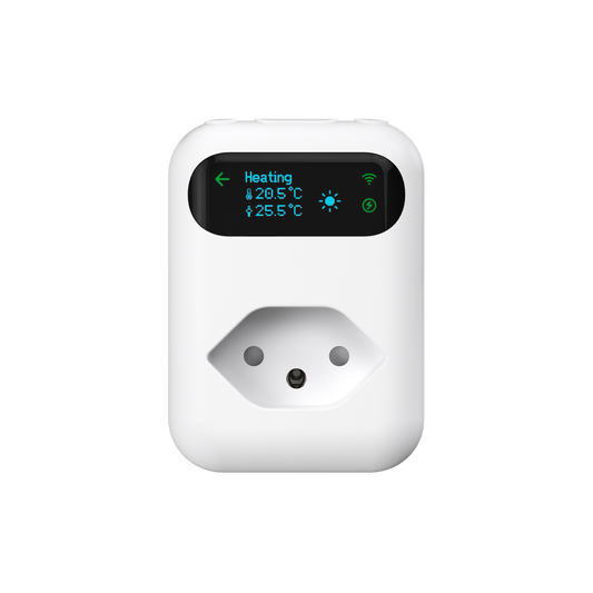 ecoQ SPT – smarter Steckdosenthermostat zum Heizen & Kühlen
