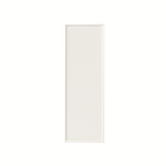 ecoheat Basic Infrarotheizung 300 Watt, ultraflaches Aluminium-Panel, 30x90cm, wandmontierbar, platzsparend.
