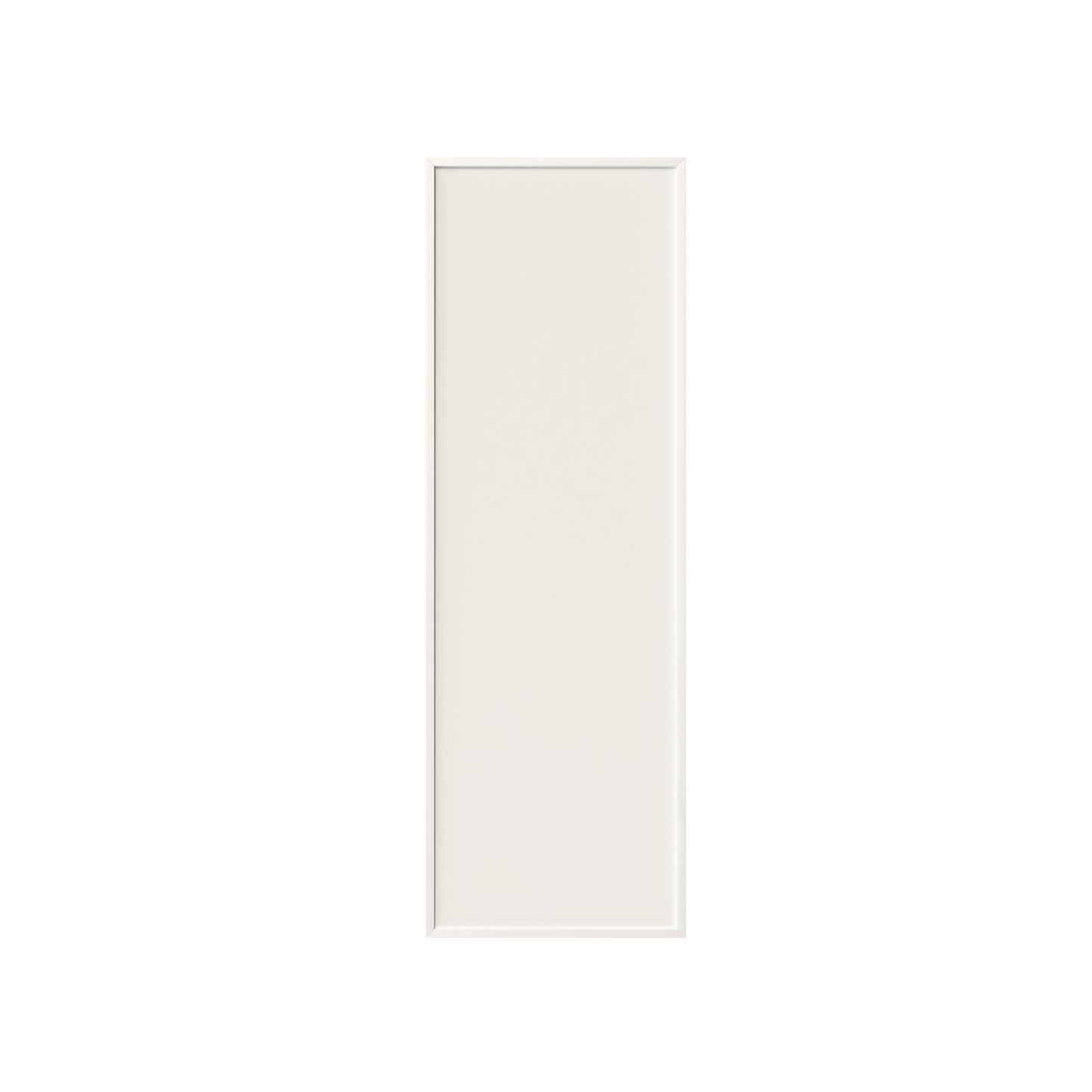 ecoheat Basic Infrarotheizung 300 Watt, ultraflaches Aluminium-Panel, 30x90cm, wandmontierbar, platzsparend.