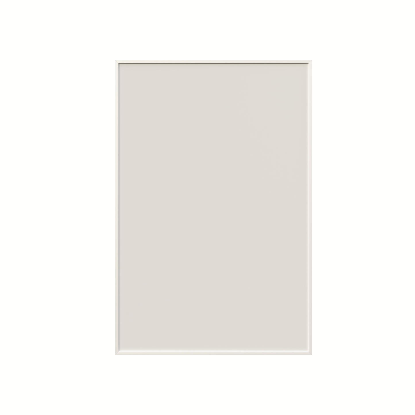 ecoheat Basic Infrarotheizung 600 W, 60 x 90 cm, ultraflaches Design, Wandmontage, Aluminium-Oberfläche.