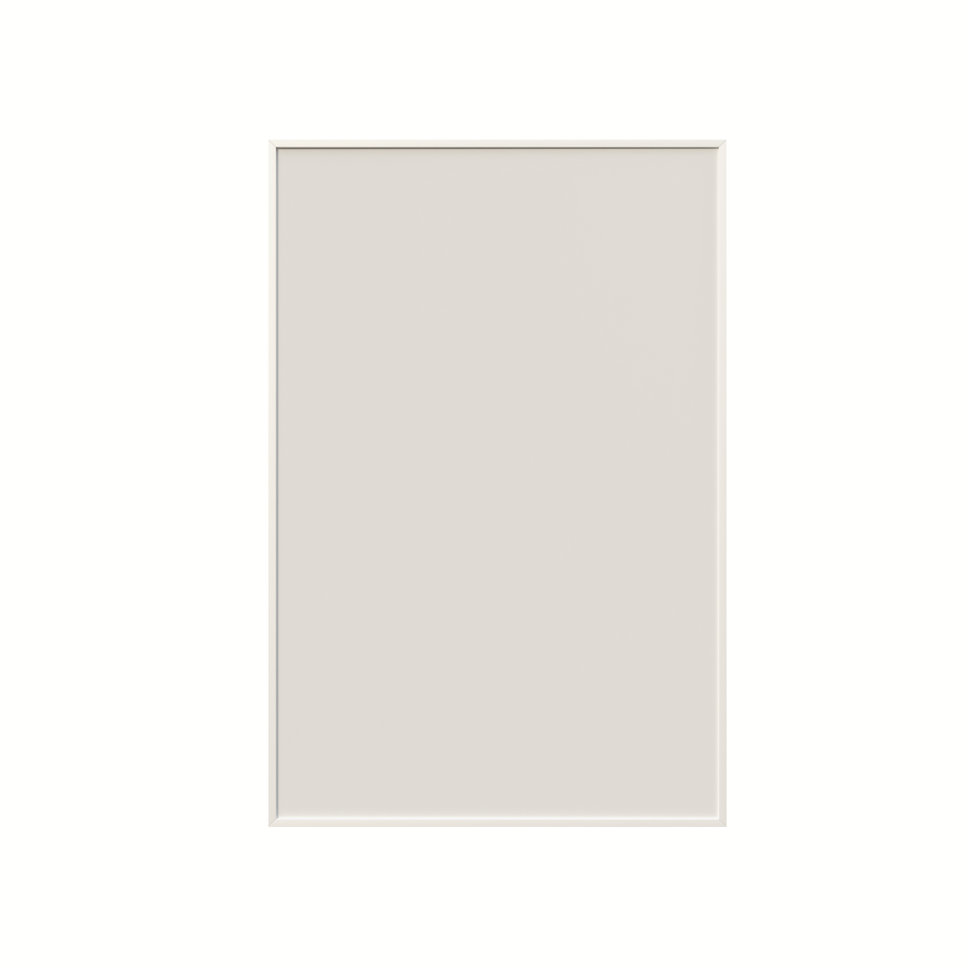 ecoheat Basic Infrarotheizung 600 W, 60 x 90 cm, ultraflaches Design, Wandmontage, Aluminium-Oberfläche.