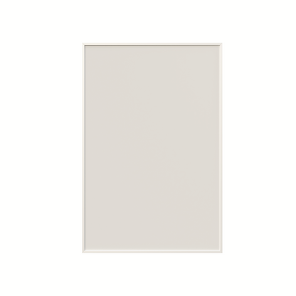 ecoheat Basic Infrarotheizung 600 W, 60 x 90 cm, ultraflaches Design, Wandmontage, Aluminium-Oberfläche.