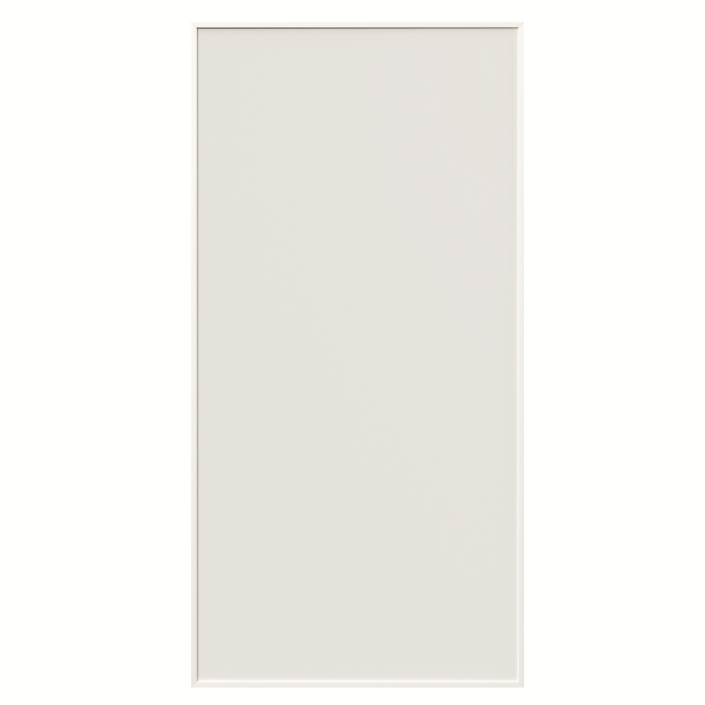 ecoheat Basic Infrarotheizung 800 W, wandmontiert, ultraflach und platzsparend, Aluminium-Oberfläche.