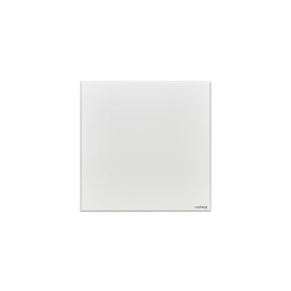 Infrarotheizung ecoheat Classic 450, Wandmontage, ultra-flaches Design, 450 Watt Heizleistung, IP44 Schutz.