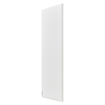 ecoheat Classic 550 Infrarotpanel in modernem Metall-Design, Wandmontage, Heizleistung 550 Watt, IP44.