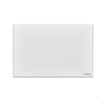 ecoheat Classic-T 300 Infrarotpanel in modernem Design, geeignet für Wandmontage, 300 Watt Heizleistung.