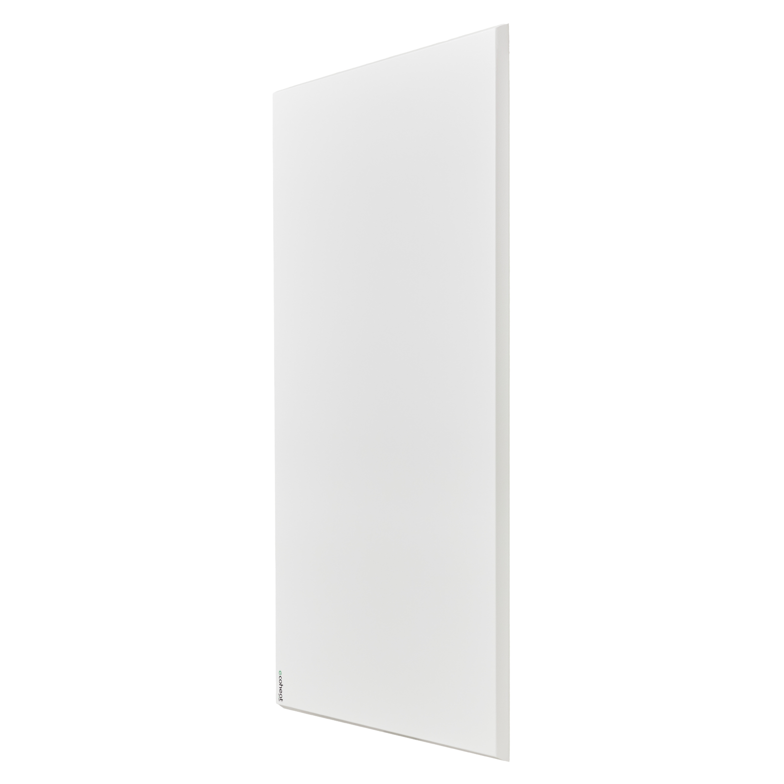 ecoheat Classic-T 900 Infrarotheizpanel zur Wandmontage mit integriertem Funk-Empfänger und ultra-flachem Design.