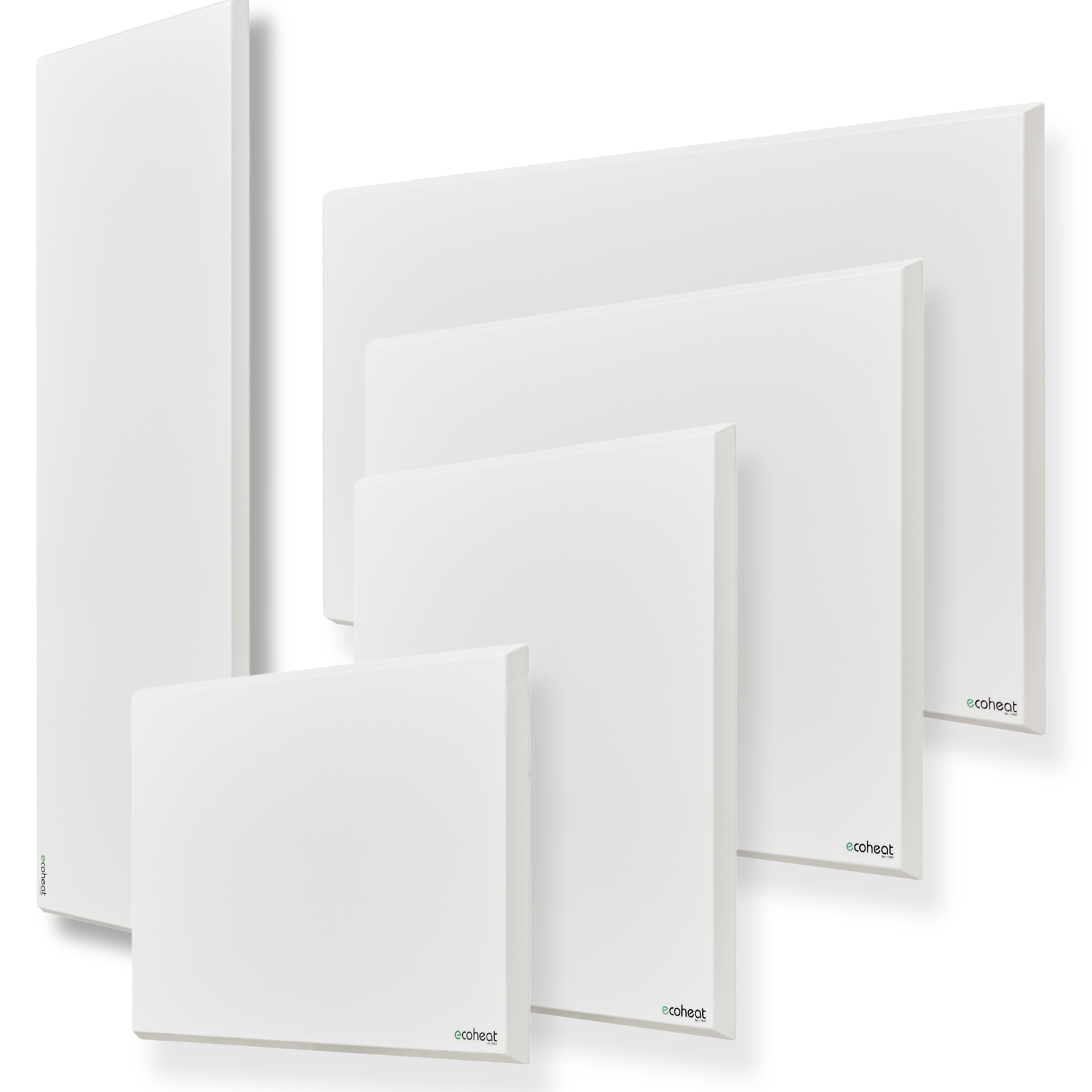 Infrarot-Heizpaneel ecoheat Classic-T 900, Wandmontage, ultraflaches Design, Energieeffizienz 900 W.