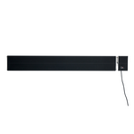 ecoheat HeatBAR comfort+ 2600 Watt Heizstrahler an der Wand mit Fernbedienung und Timer-Funktion.