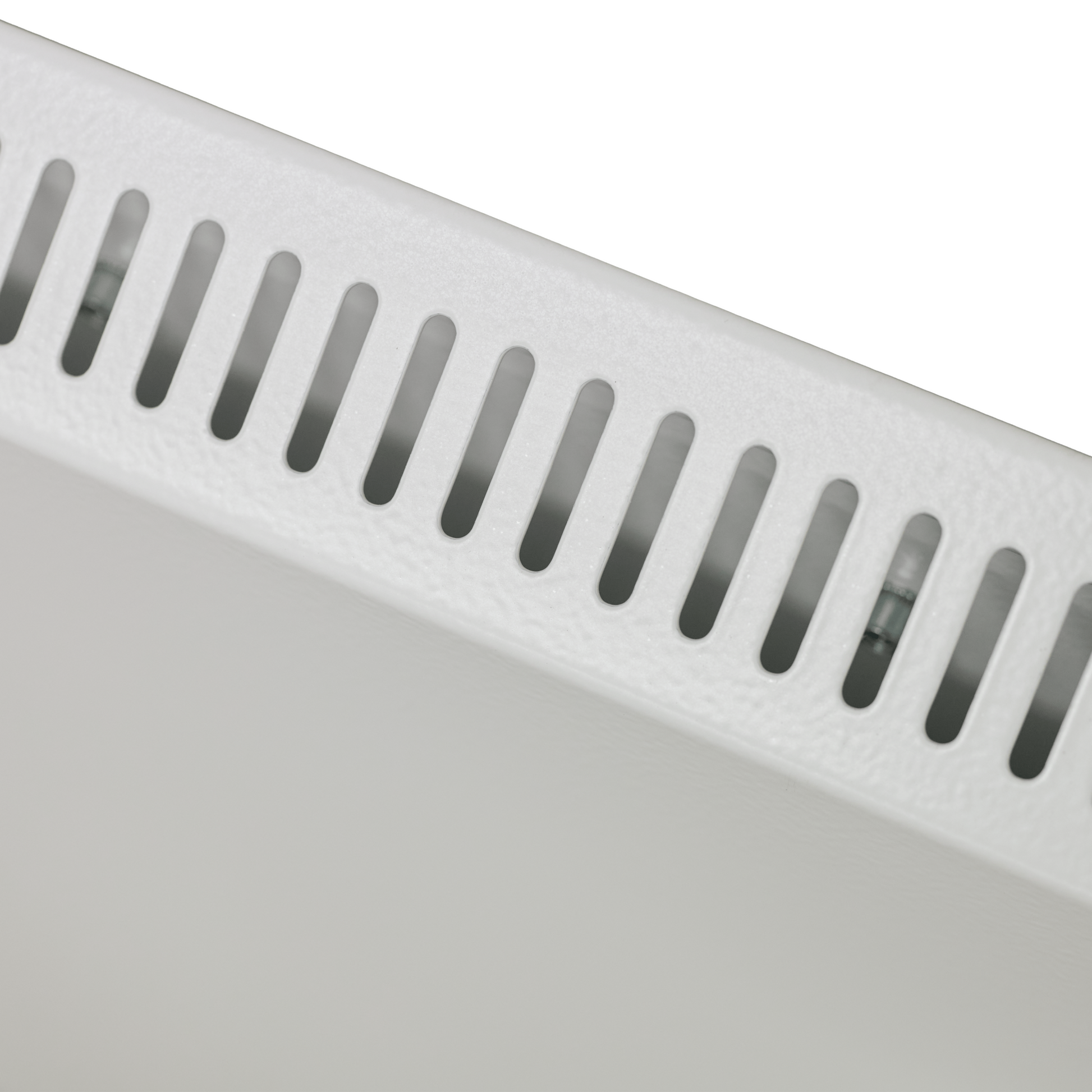 ecoheat Hybrid 1000 Heizgerät in metallischer Ausführung, geeignet für Räume bis 10 m², mit Infrarot- und Konvektionstechnologie.