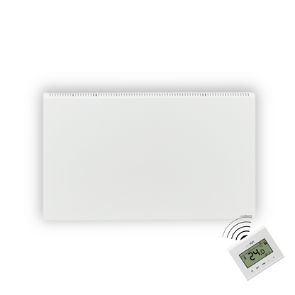 ecoheat Hybrid-T 1000 Wandheizung mit Infrarot- und Konvektionsheizung, ökologisch und effizient für Räume bis 10 m².