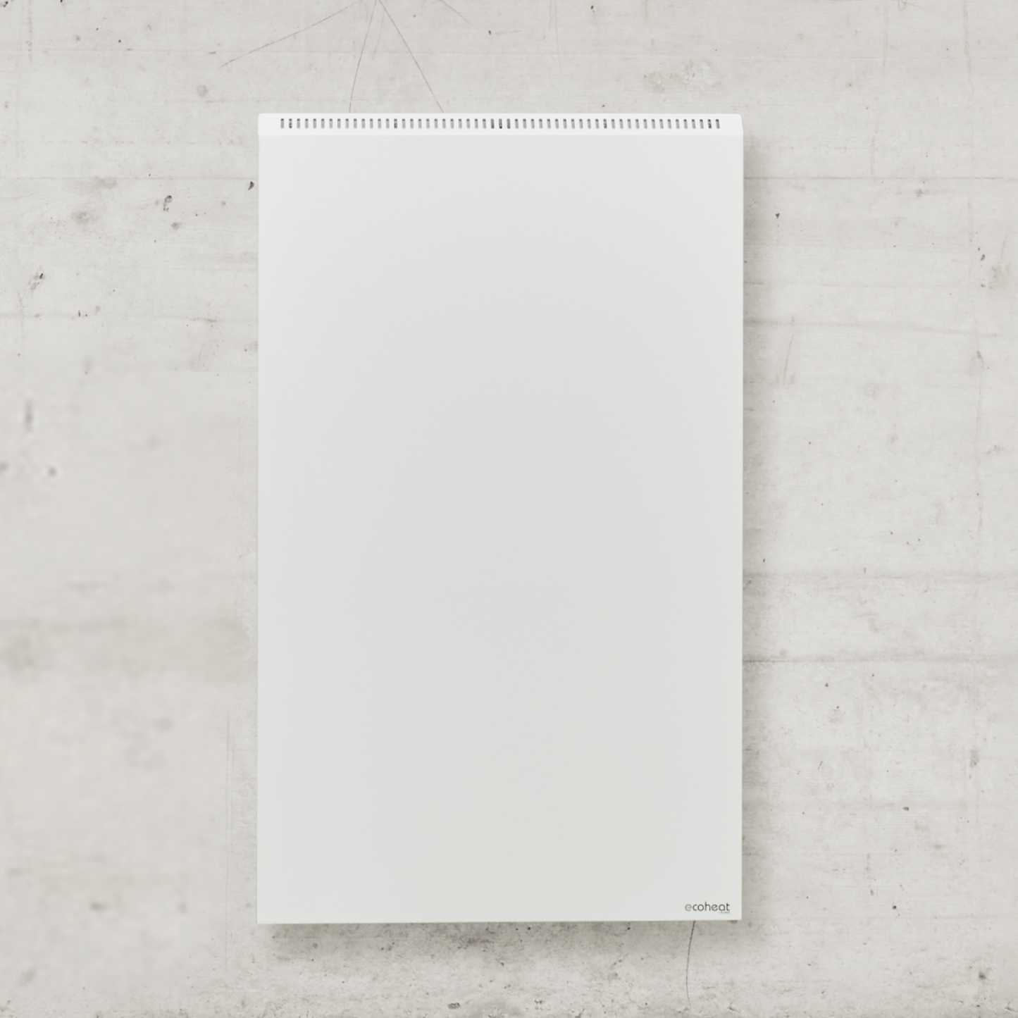 ecoheat Hybrid-T 1000V Heizgerät mit Wandmontage, 1000 W Leistung und 3 Betriebsstufen.