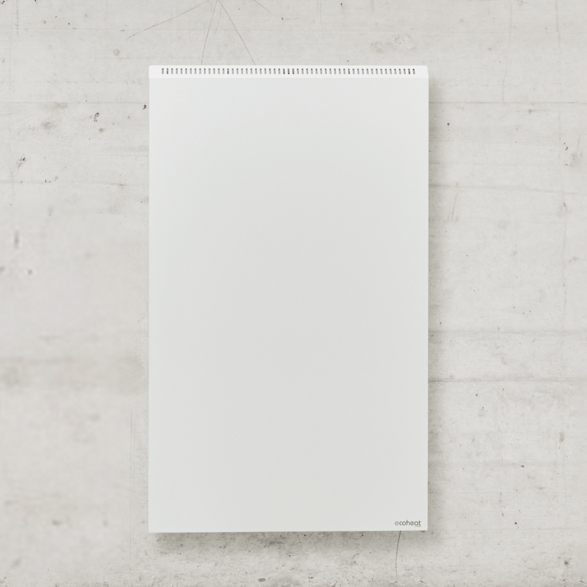 ecoheat Hybrid-T 1000V Heizgerät mit Wandmontage, 1000 W Leistung und 3 Betriebsstufen.