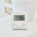 Der ecoheat Sensus regelt deine Aura- oder Vitrea-Heizung punktgenau – mit komfortabler Bedienung und zeitgesteuerten Heizphasen.
