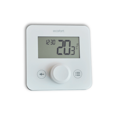 ecoheat Sensus bietet smarte Steuerung für Heizpaneele – mit Funktechnologie, genauer Regelung und einfacher Handhabung.