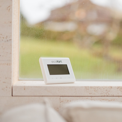 Programmierbares ecoheat Thermo-T Heizgerät mit Funkverbindung für die ecoheat Classic-T & Hybrid-T Modelle.