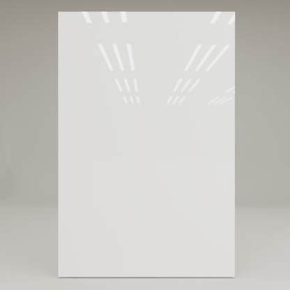 ecoheat Vetro Infrarot-Glasheizung 60 x 90 cm, rahmenlos, glatte Oberfläche, Heizleistung 600 Watt.