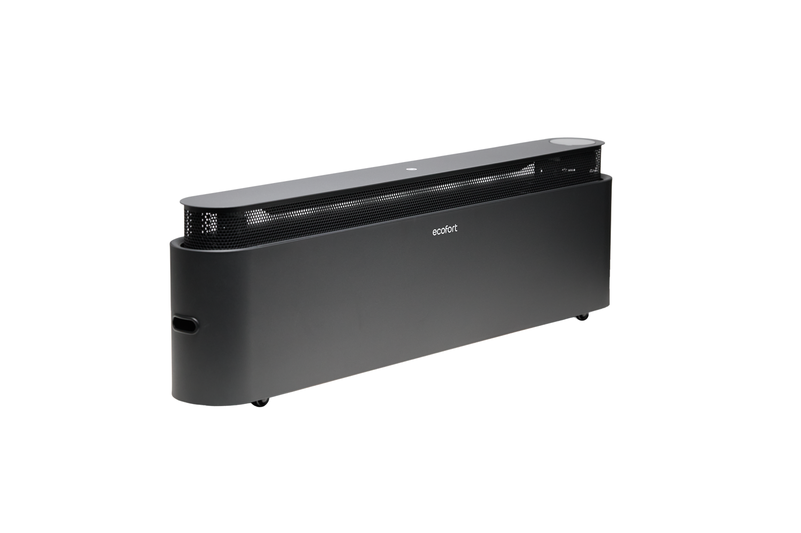 ecoQ HeatUp Monolith 2200 – Premium-Heizlösung im eleganten Design, verbindet starke Leistung mit stilvollem Auftritt im Wohnraum