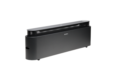 ecoQ HeatUp Monolith 2200 – Premium-Heizlösung im eleganten Design, verbindet starke Leistung mit stilvollem Auftritt im Wohnraum