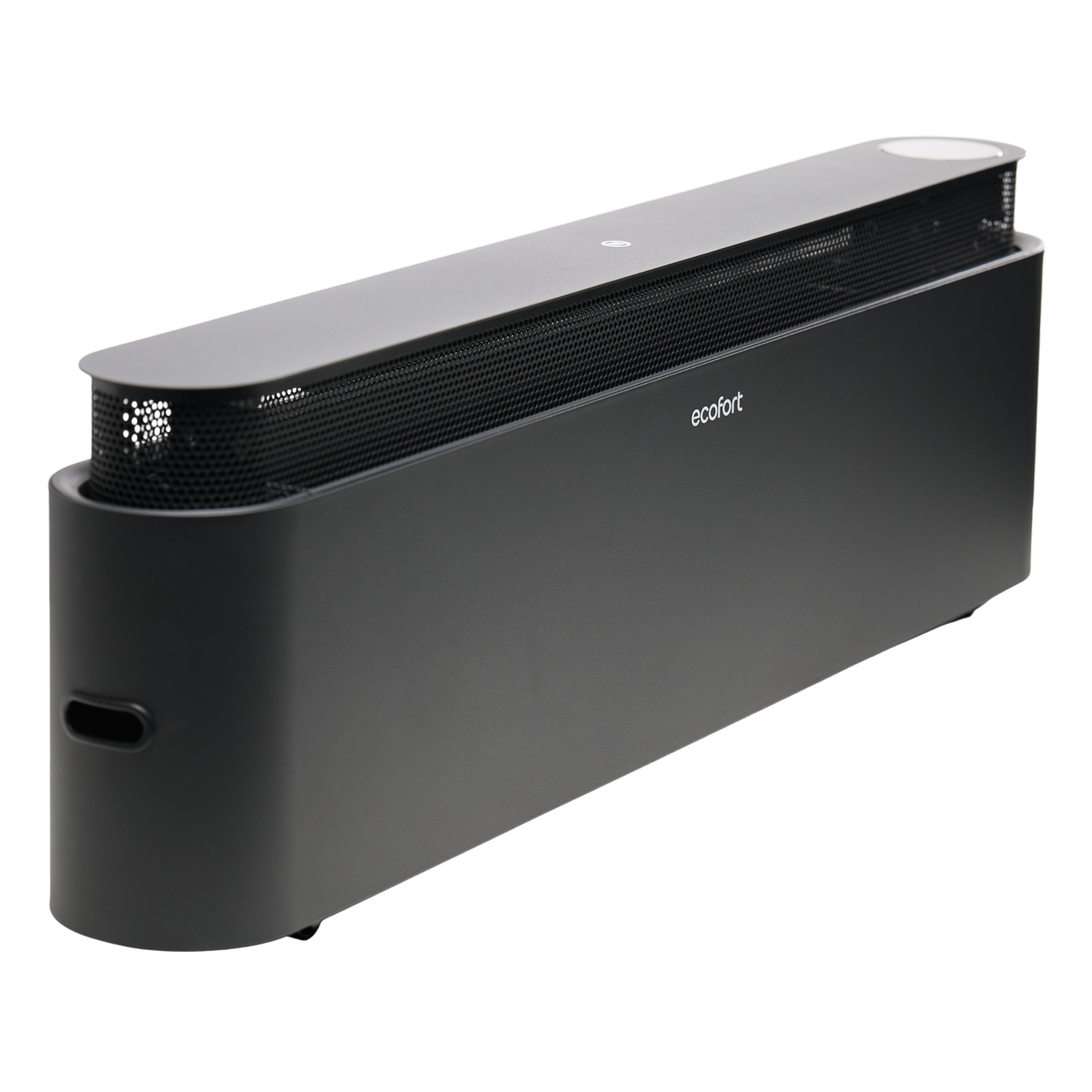 ecoQ HeatUp Monolith 2200 – Premium-Heizlösung im eleganten Design, verbindet starke Leistung mit stilvollem Auftritt im Wohnraum